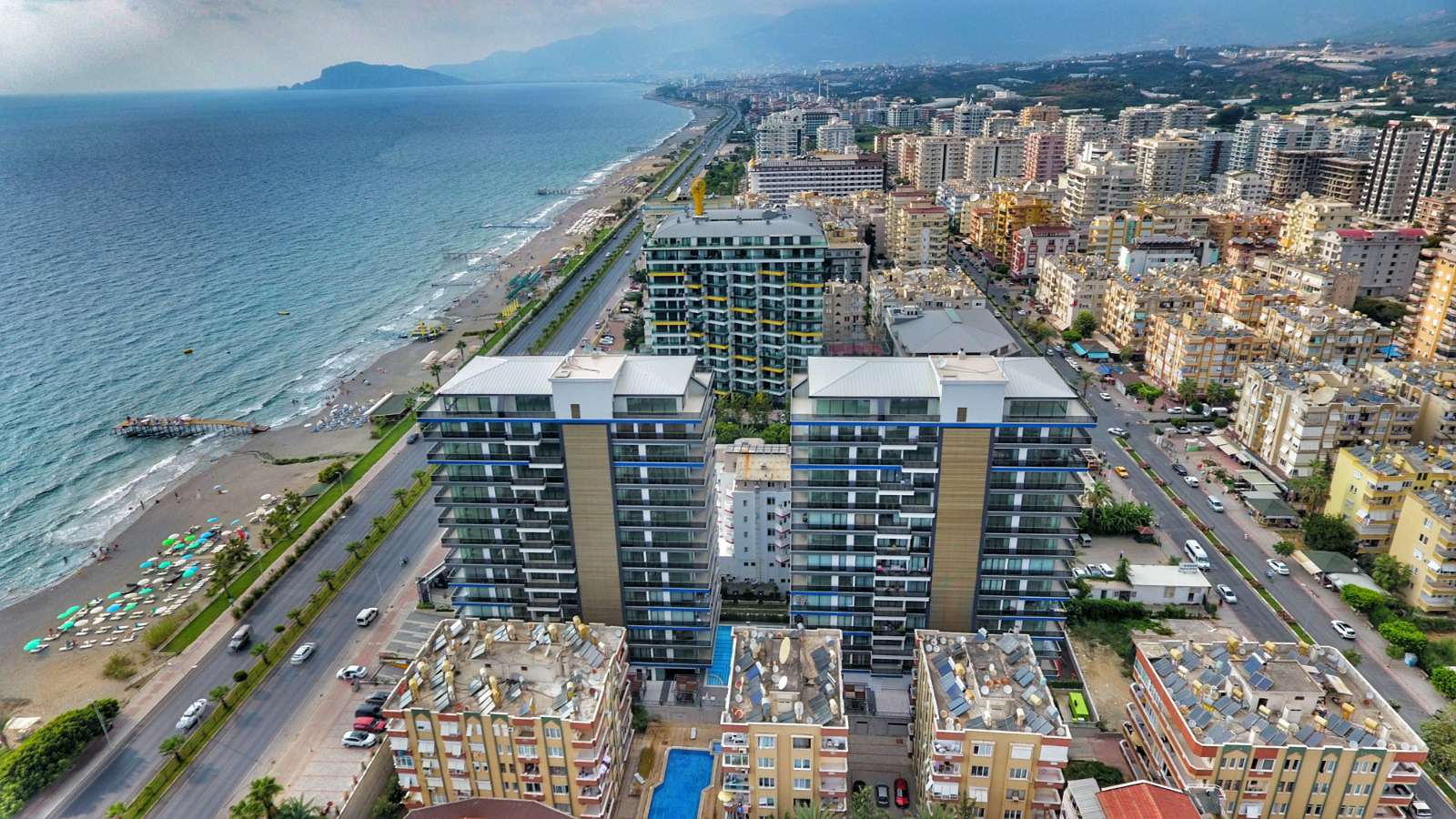 Двокімнатна квартира на першій набережній в районі Махмутлар - Фото 3