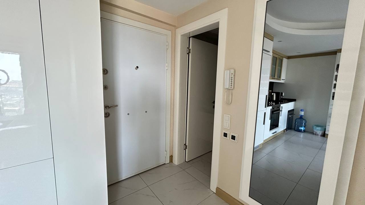 Мебльована двокімнатна квартира, 50 м2, в комплексі з інфраструктурою в Аланії - Фото 19