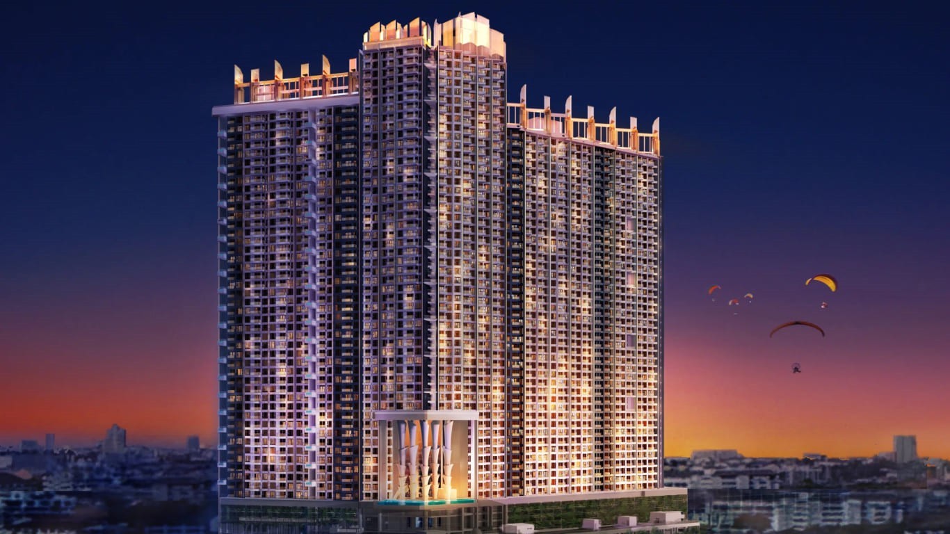 Розкішна 55-поверхова житлова вежа Copacabana Coral Reef, на набережній в Паттайї - Фото 2