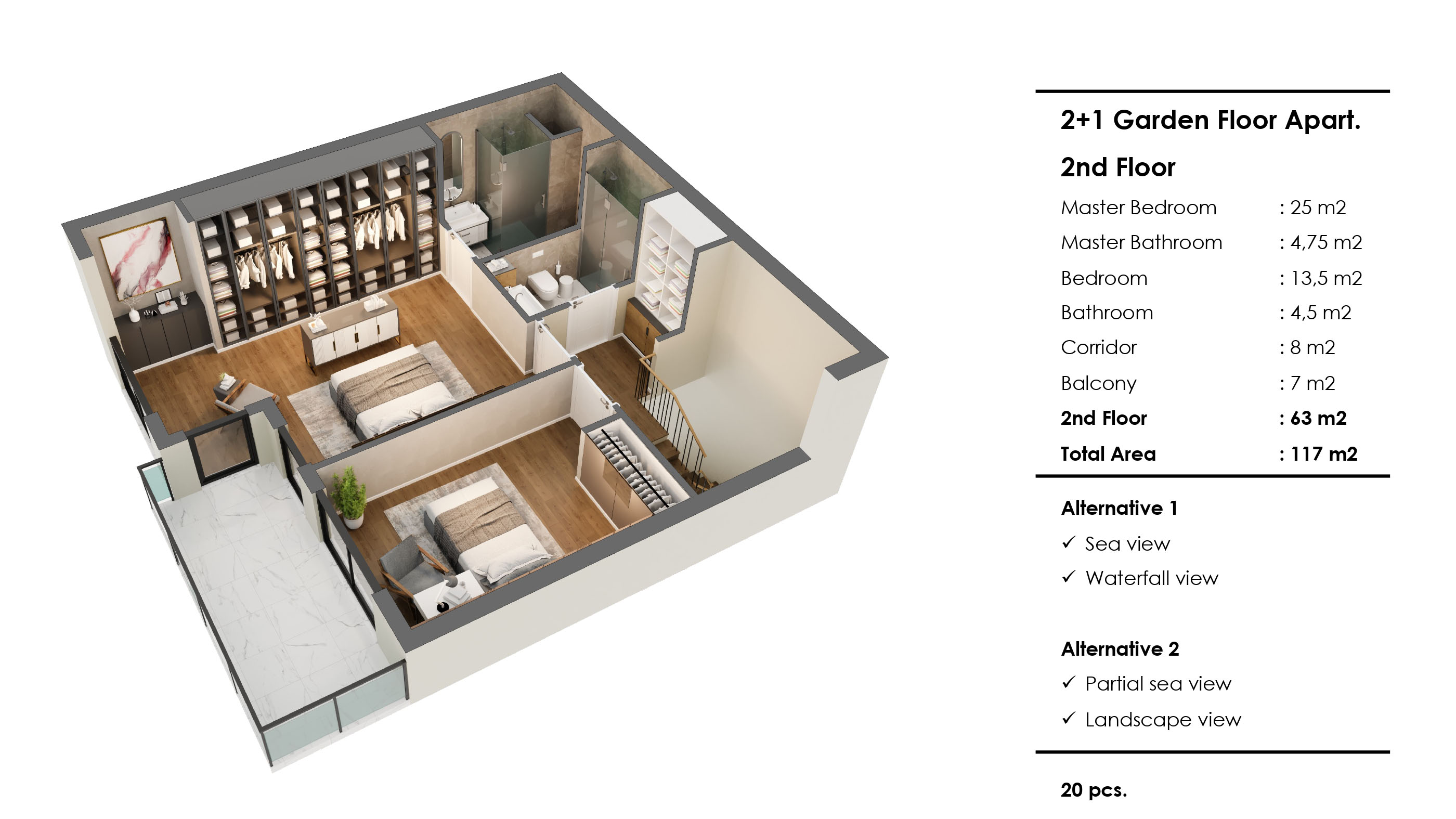 Rixos Residence: елітні апартаменти біля моря в Анталії з видами на узбережжя і преміальною інфраструктурою - Фото 22