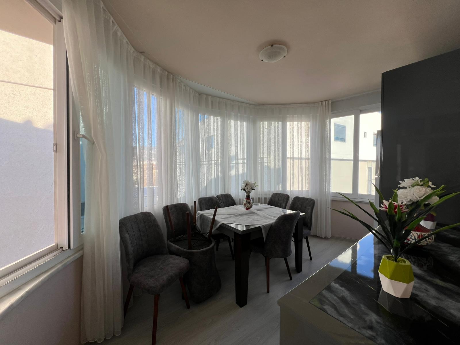 Пентхаус із плануванням 3+1, мебльований, площею 130 м² у районі Оба - Фото 7