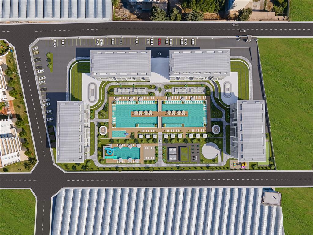 Трикімнатна квартира 72 м² без меблів у мальовничому районі Демірташ - Фото 6