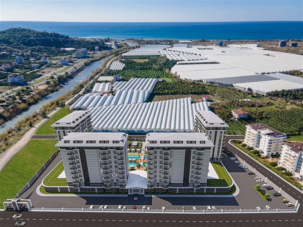 Трикімнатна квартира 72 м² без меблів у мальовничому районі Демірташ - Фото 3