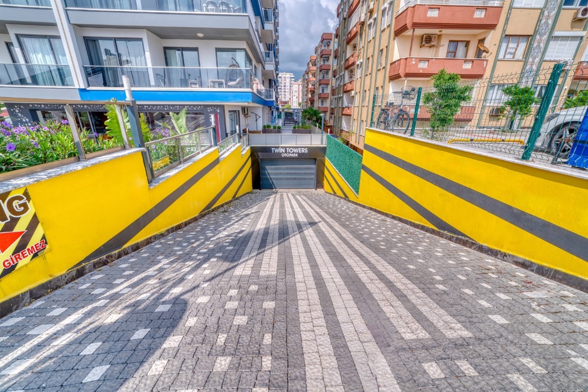Мебльована трикімнатна квартира за 50 метрів від моря, Махмутлар - Фото 37