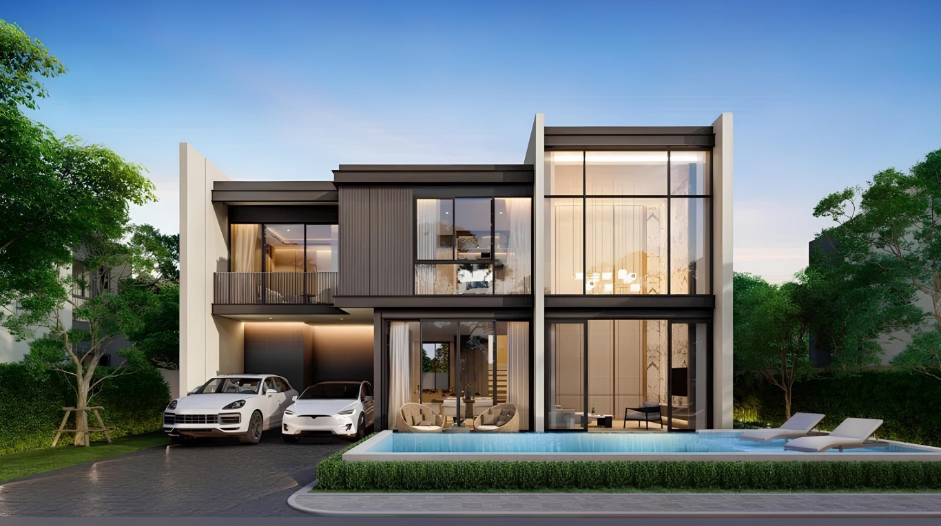 Комплекс розкішних вілл Highland Park Pool Villas з басейном, на схилі пагорба в престижному районі Паттайї - Фото 2